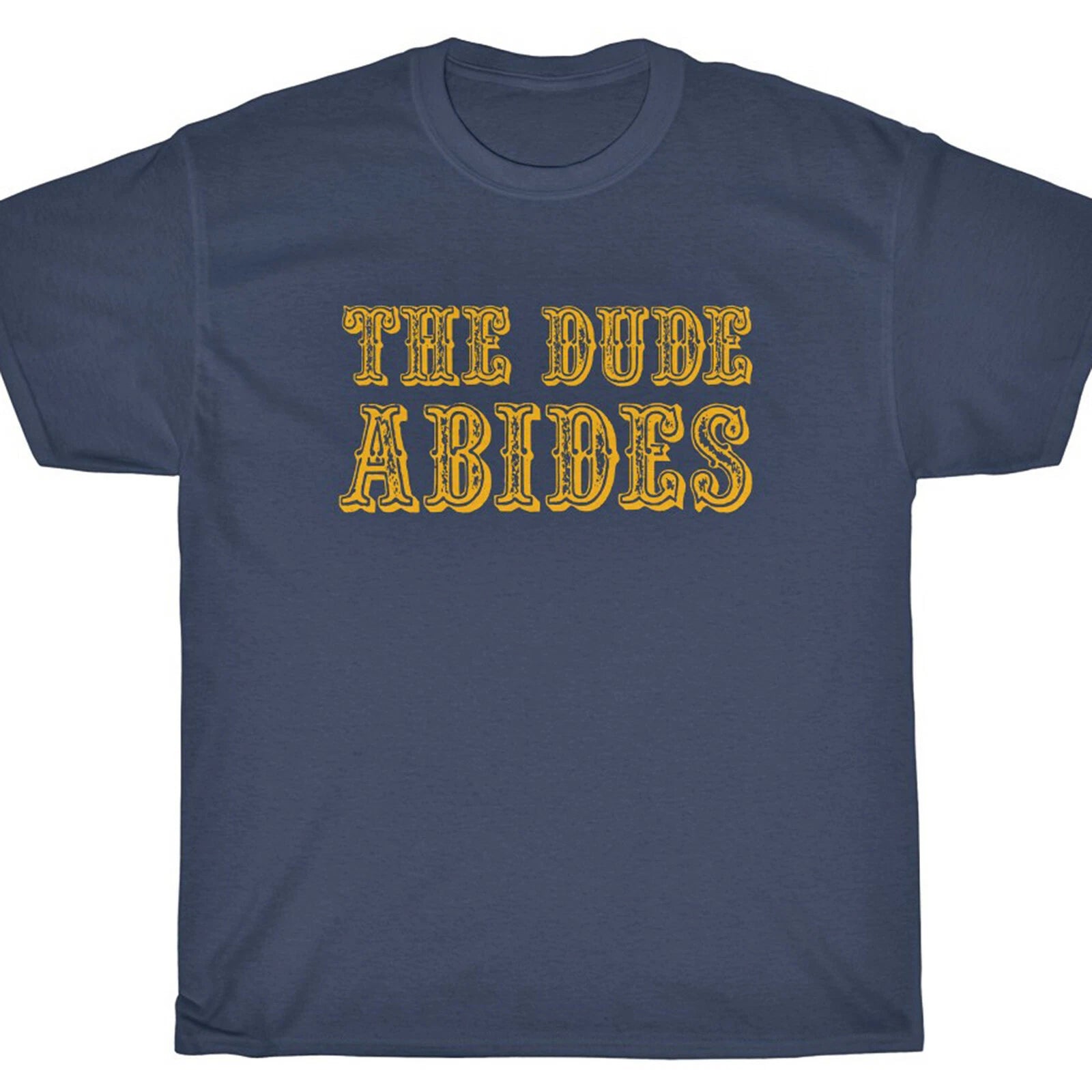 THE DUDE ABIDES -Shirt - Lebowski Walter Big jeffrey