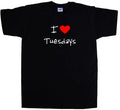 I Love Heart Tuesdays T-Shirt
