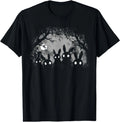 Creepy Cute Bunny Rabbits Alt Goth Grunge Horror Aesthetic T-Shirt