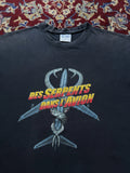 Vintage 2006 Snake On The Plane movie Film French Promo Tee T-shirt 2000s Y2K