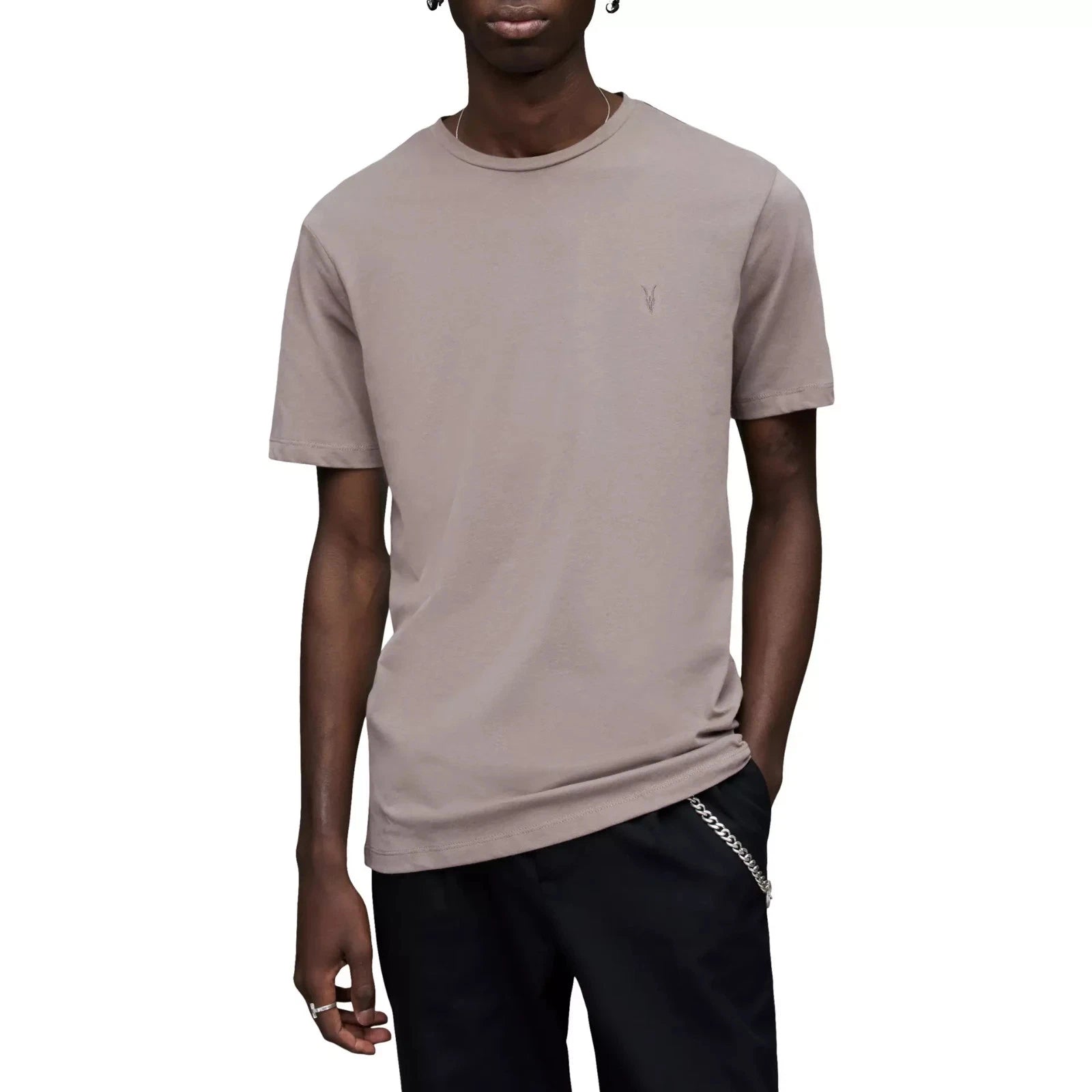 ALLSAINTS Mens Tonic Round neck T Shirt Cotton Designer SS Top Cotton Tee NEW