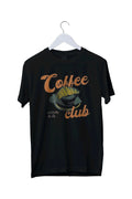 Coffee Club Graphic Print Mens Unisex T-Shirt S M L XL 2 3 4 XL