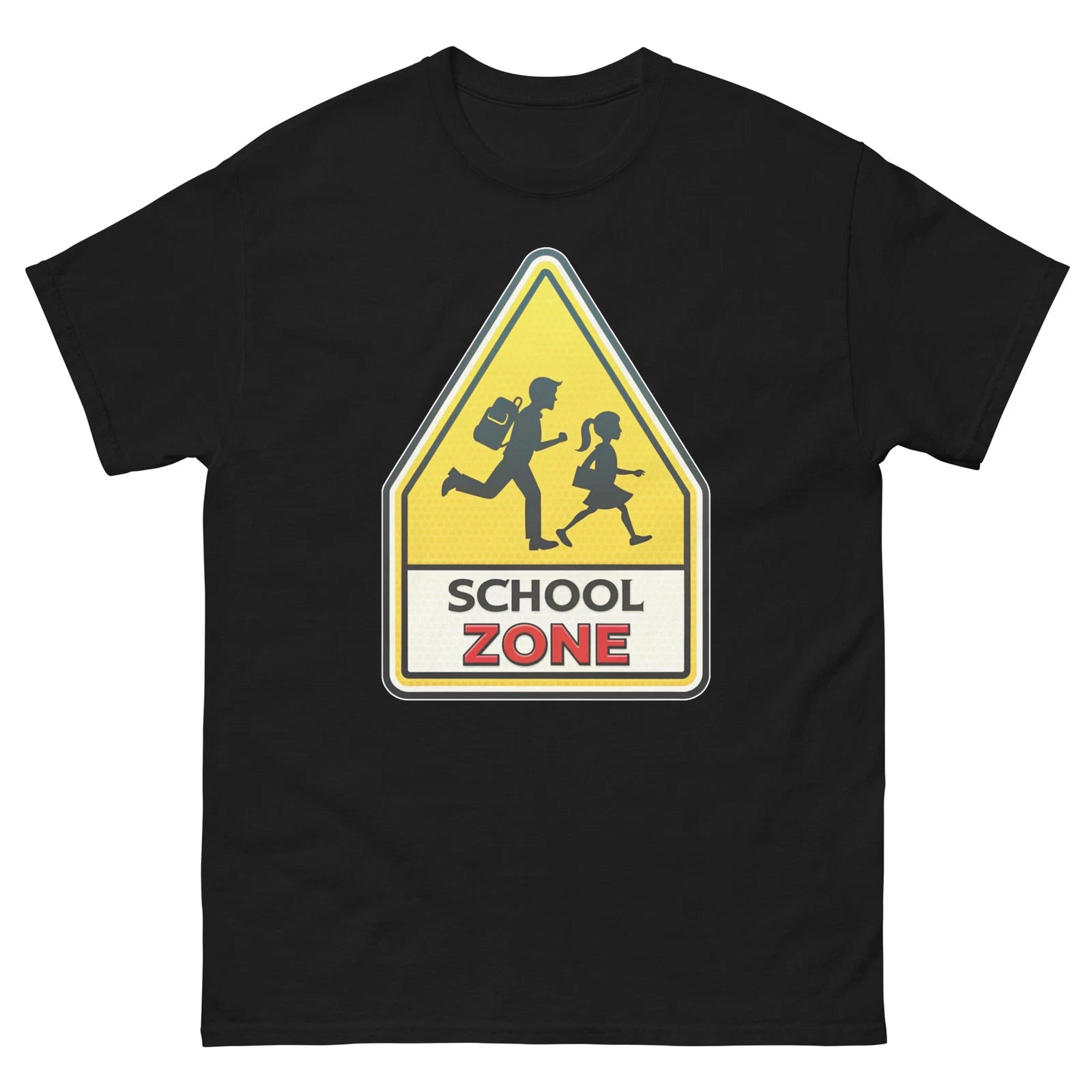 School Zone Object Place Item Urban T-Shirt