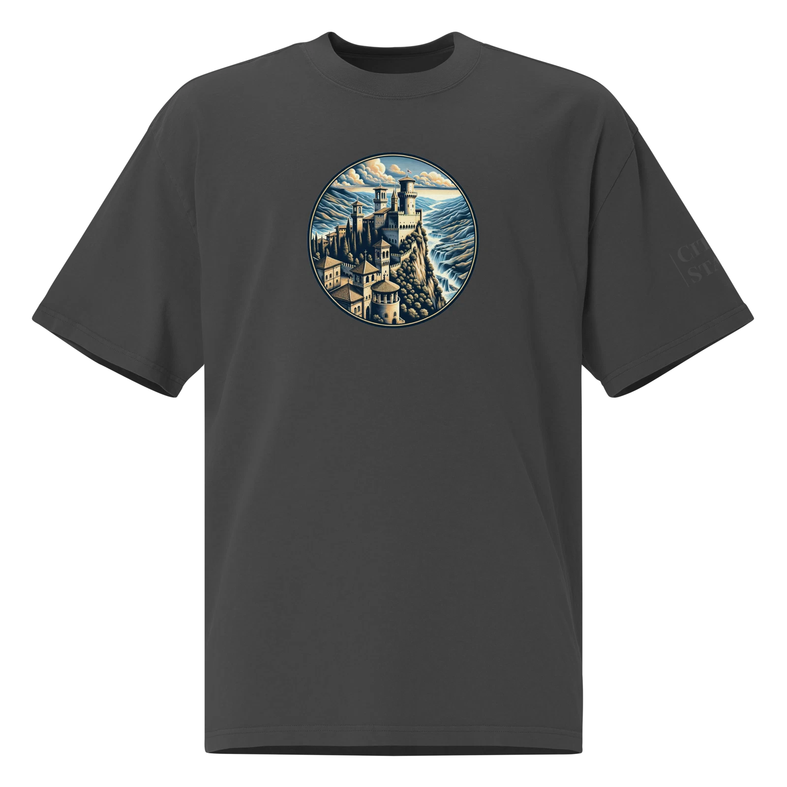 Oversized faded t-shirt (SAN MARINO)