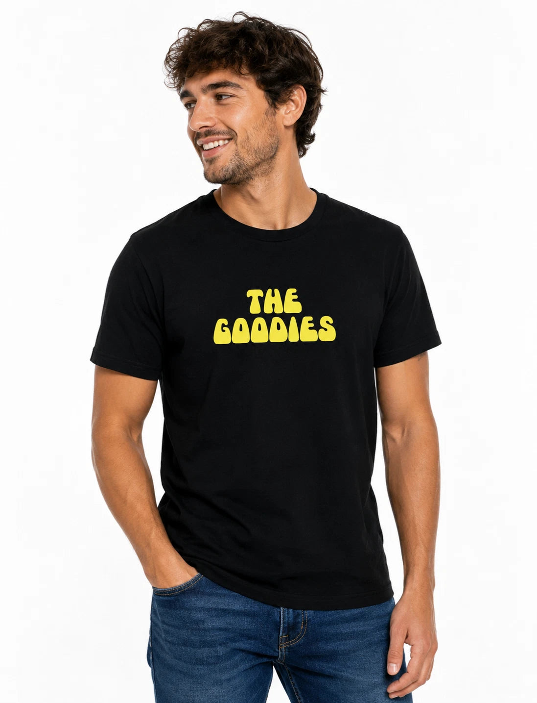 The GOODIES - MENS RETRO FUNNY T-SHIRT - All Colours / Sizes