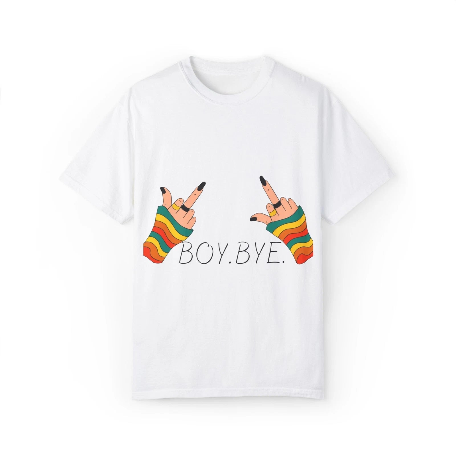 Boy Bye Unisex T-shirt Trendy, Classy Party Top for Teens, Girls, Women