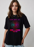 Cold Play Tshirt, Music Of The Spheres Shirt, Concert Outfit Tee Top
