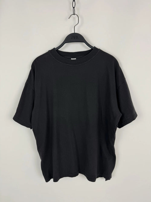 00’s Vintage Blank Black Boxy T-Shirt