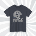 Los Angeles Express 1983 USFL Vintage Football Navy Heather T-Shirt - Rams