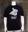 Crooks Castles Streetwear ASSE2 Black Mens Graphic Size XLARGE T Shirt RCRCA-3