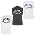 Lonsdale London Muscle Tank Top Muscle Shirt Rund Neck Cotton Blend