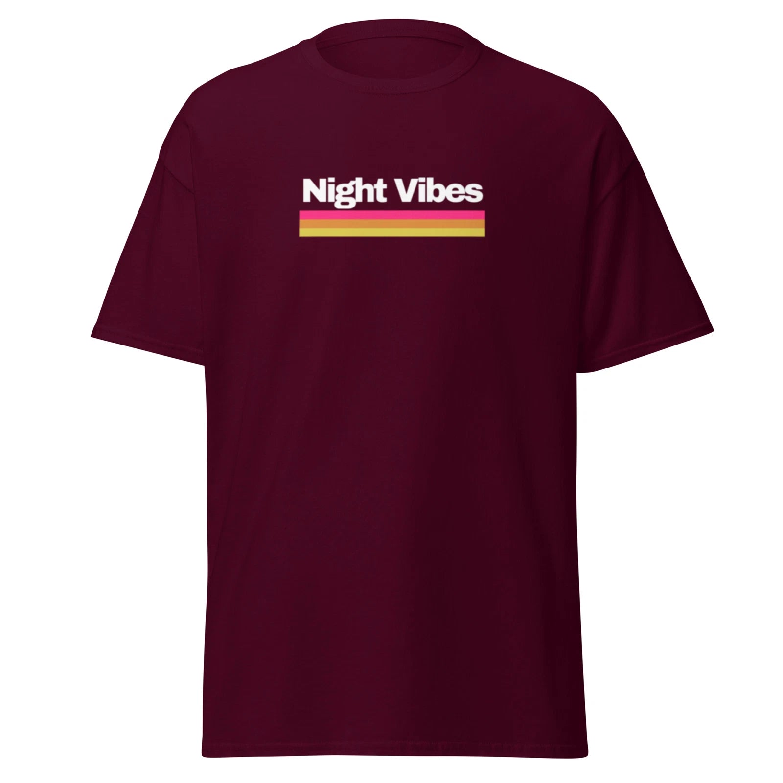 Night Vibes Fun Novelty Graphic T-Shirt - Trendy Birthday Gift Actor Acts Sexy