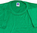 NOS vintage 80s BLANK GREEN RUSSELL ATHLETIC T-Shirt LARGE soft thin 90s