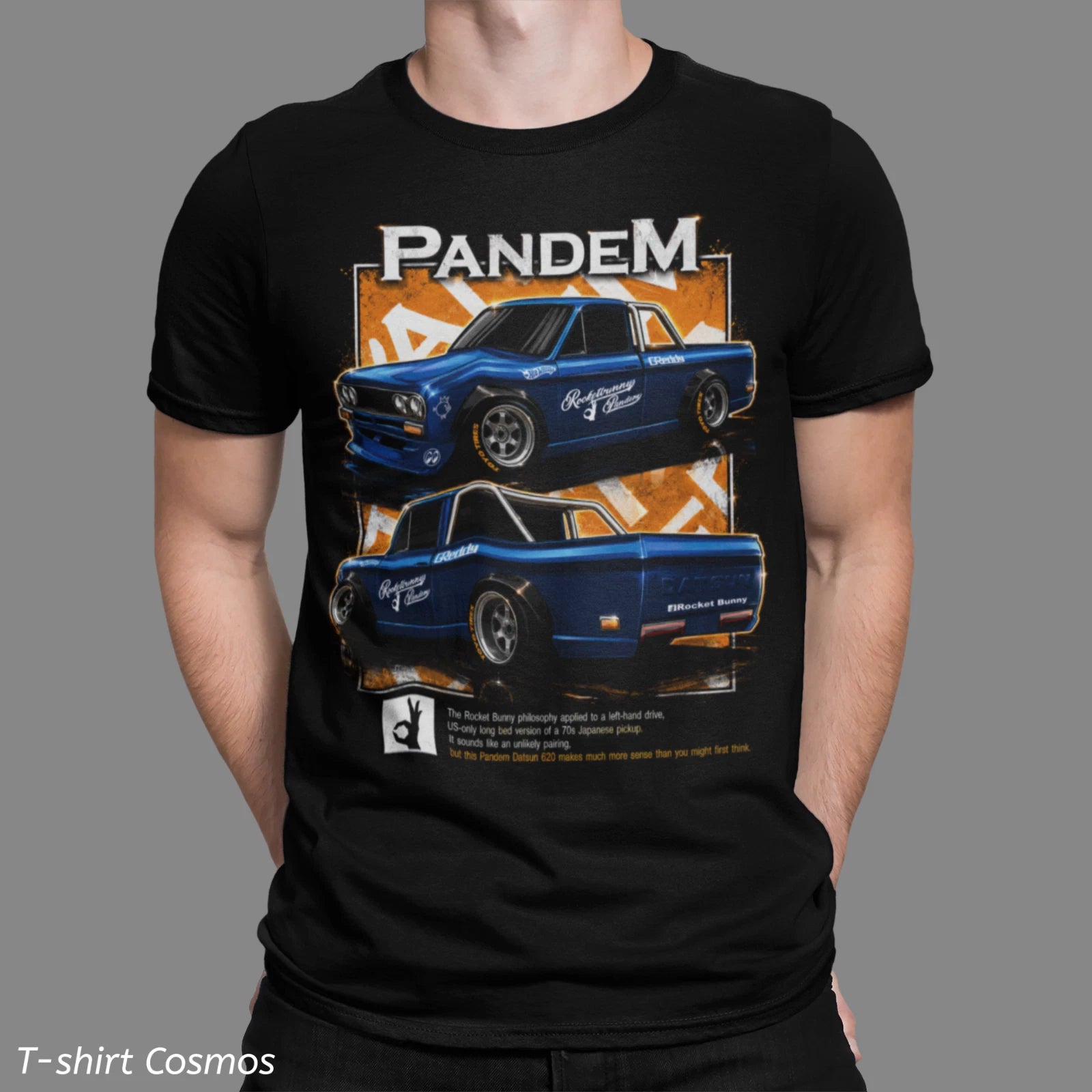 JDM Datsun Pickup Pandem  T-shirt, Fast & Furios  Street Racing Drifting style