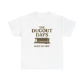 The Dugout Days Tee | Built On Grit Baseball Shirt
