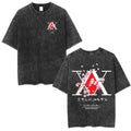 Anime Hunter × Hunter T-Shirt – Cherry Blossom X Logo | Cotton Oversized Tee ...