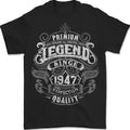 Premium Legend 79th Birthday 1947 Mens T-Shirt 100% Cotton