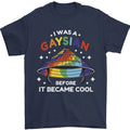 LGBT I Was a Gaysian Before it Came Cool Mens T-Shirt 100% Cotton