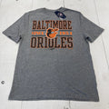 Baltimore Orioles Shirt Mens Large Gray MLB Baseball Graphic Tee CSA Crewneck