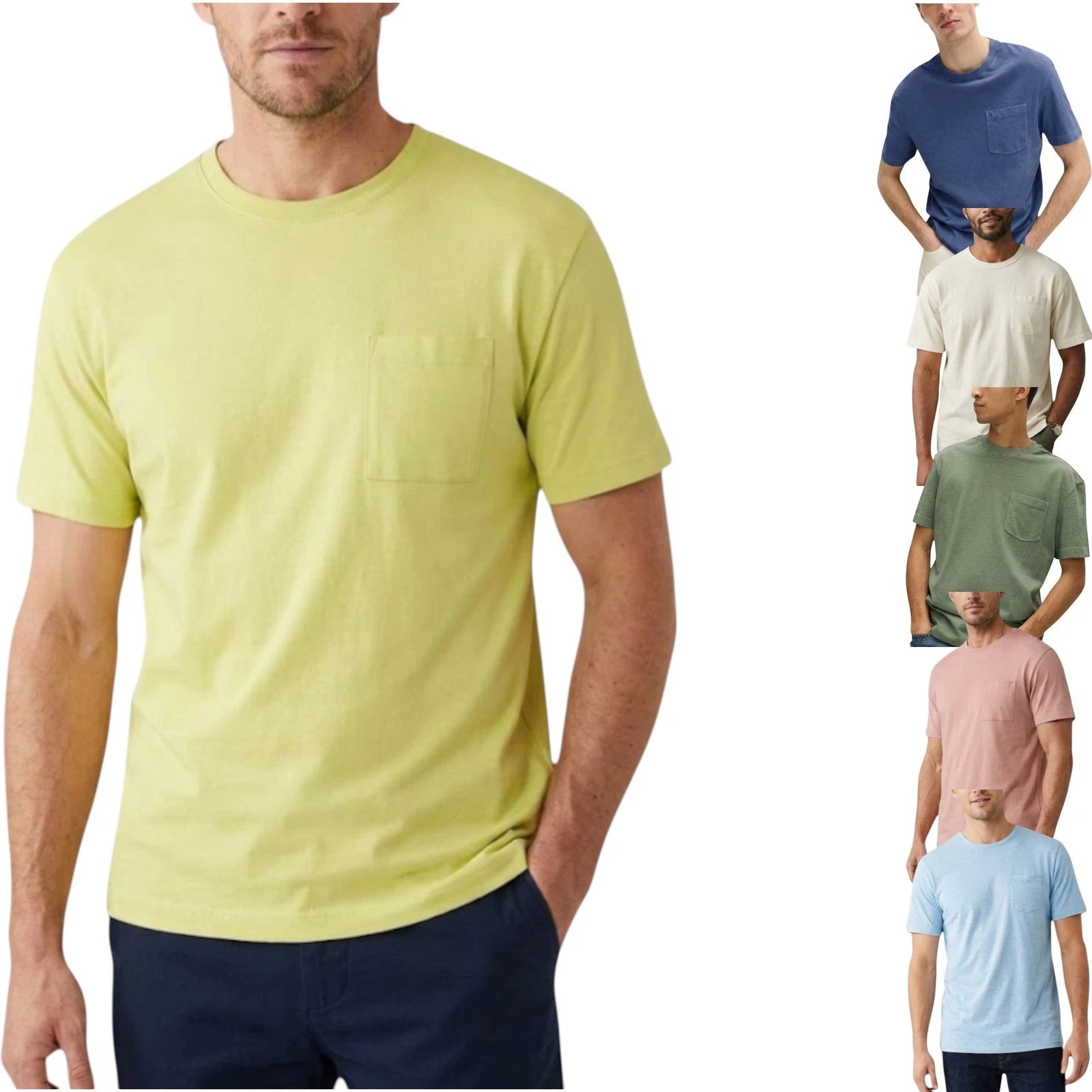 M&S Mens T Shirts Relax Fit Short Sleeve Pure Cotton Pullover Short Sleeve Tee