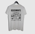 Descendents punk band t-shirt, cotton white shirt, unisex classic