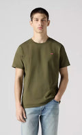 BNWT Men’s Levi’s Original Short Sleeve  Housemark Crew Neck Tee - Green - Large