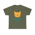 Cat Dad AF Tee | Cute Cat Face, Funny Cat Lover Shirt