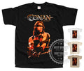 Conan the Barbarian 1982 T SHIRT v12 Poster Black Beige White sizes S to 5XL