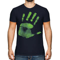 HAND PRINT PRINTED MENS T-SHIRT FASHION TOP HIPSTER SWAG TRENDY SHORT SLEEVE