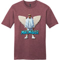NEW Art Society RAP ICON ANGEL HEATHER CARDINAL Tee Shirt SM-4XLARGE MADE IN USA