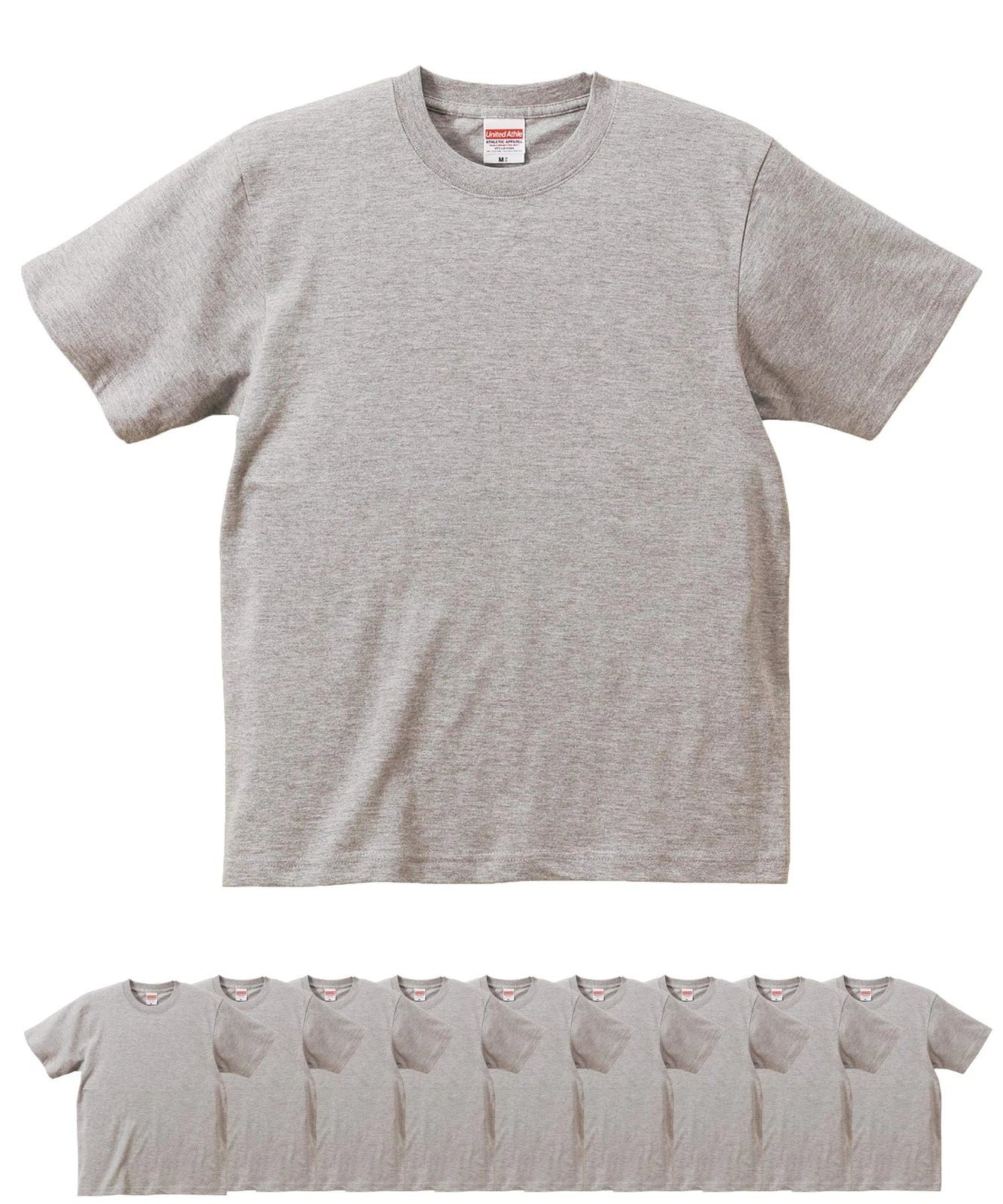 (United Athle) United Athle | 5942-01 6.2oz Premium T-shirt 10 Piece Set Men's (
