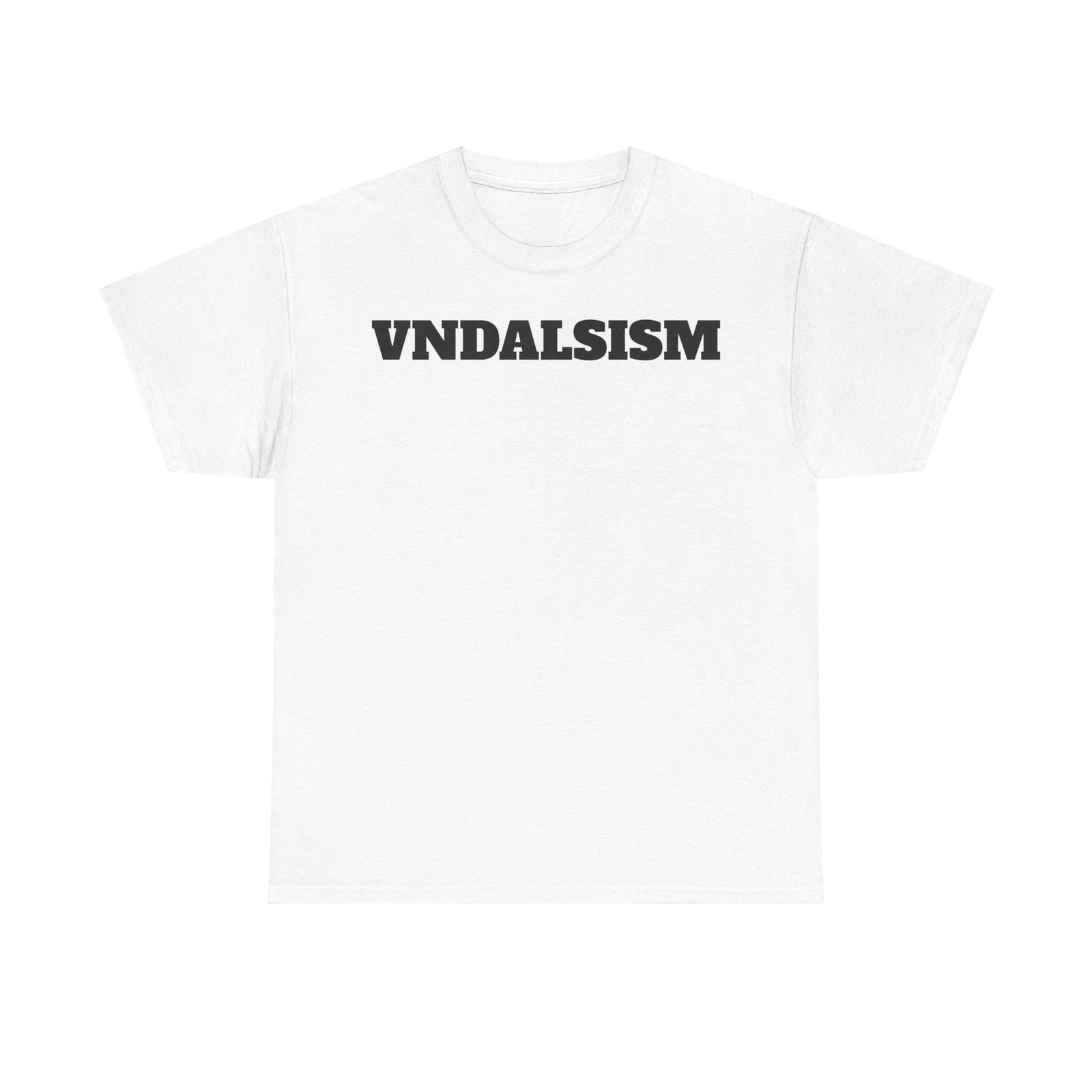 Cool Unisex Heavy Cotton Tee - VNDALSISM, Graphic Tee, Streetwear, Casual