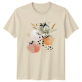 Modern Botanical Watercolor Art Womens T-Shirt Gardening Mothers Day