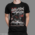 Mitsubishi 4B11 Evo Japenese style fast street racer, Drifting Raceing T-Shirt,