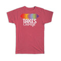 Gift T-Shirt : Creativity Takes Courage Sign For Painter Artist Arts Rainbow