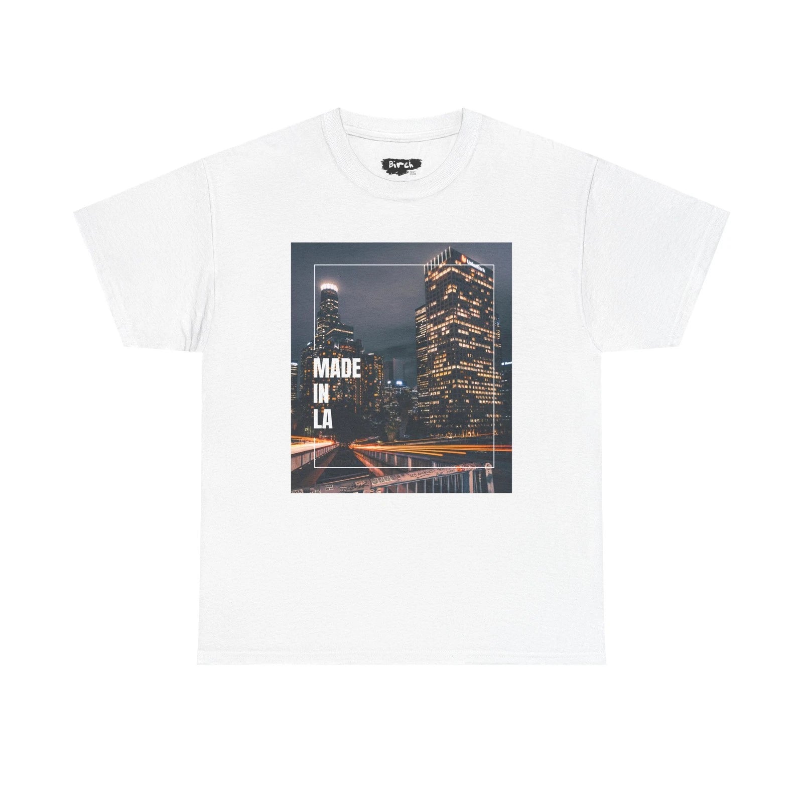 Made in LA Shirt, Los Angeles Skyline Unisex Tee,  Cityscape T-Shirt, Urban