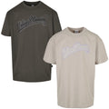 Urban Classics Baseball Tee T-Shirt Oversize Fit Short Sleeve Print Men
