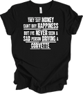 Funny Corvette T-Shirt: Happiness in a Corvette