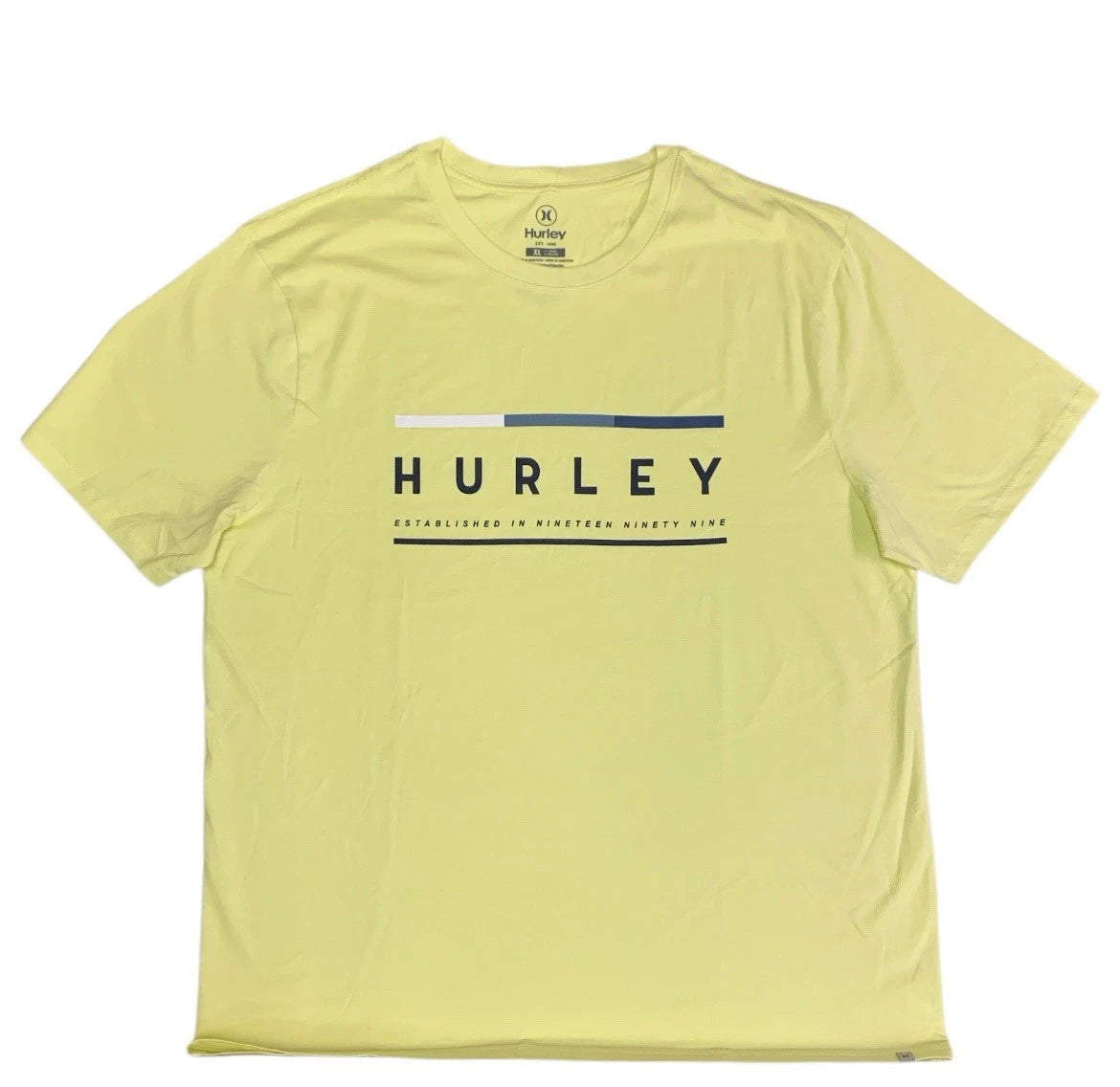 Hurley Men's All Day Ultra Soft Tagless Graphic Tee Small.