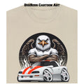 Camaro SS 1997 30th Anniversary Model Eagle Art DigiRods Cartoon Car Tan T Shirt