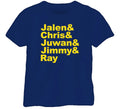 Fab Five Michigan Basketball T Shirt