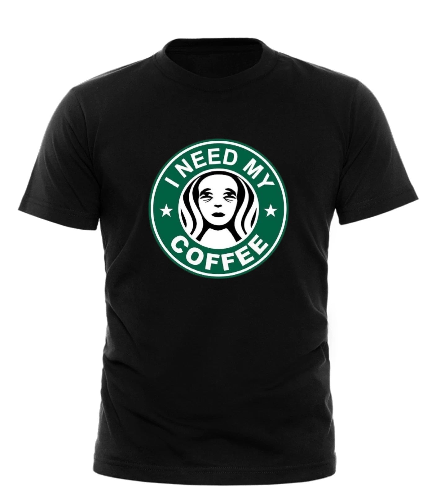 I Need My Coffee Funny tee Parody T-Shirt Gift for Coffee Lovers Tee Slogan tees