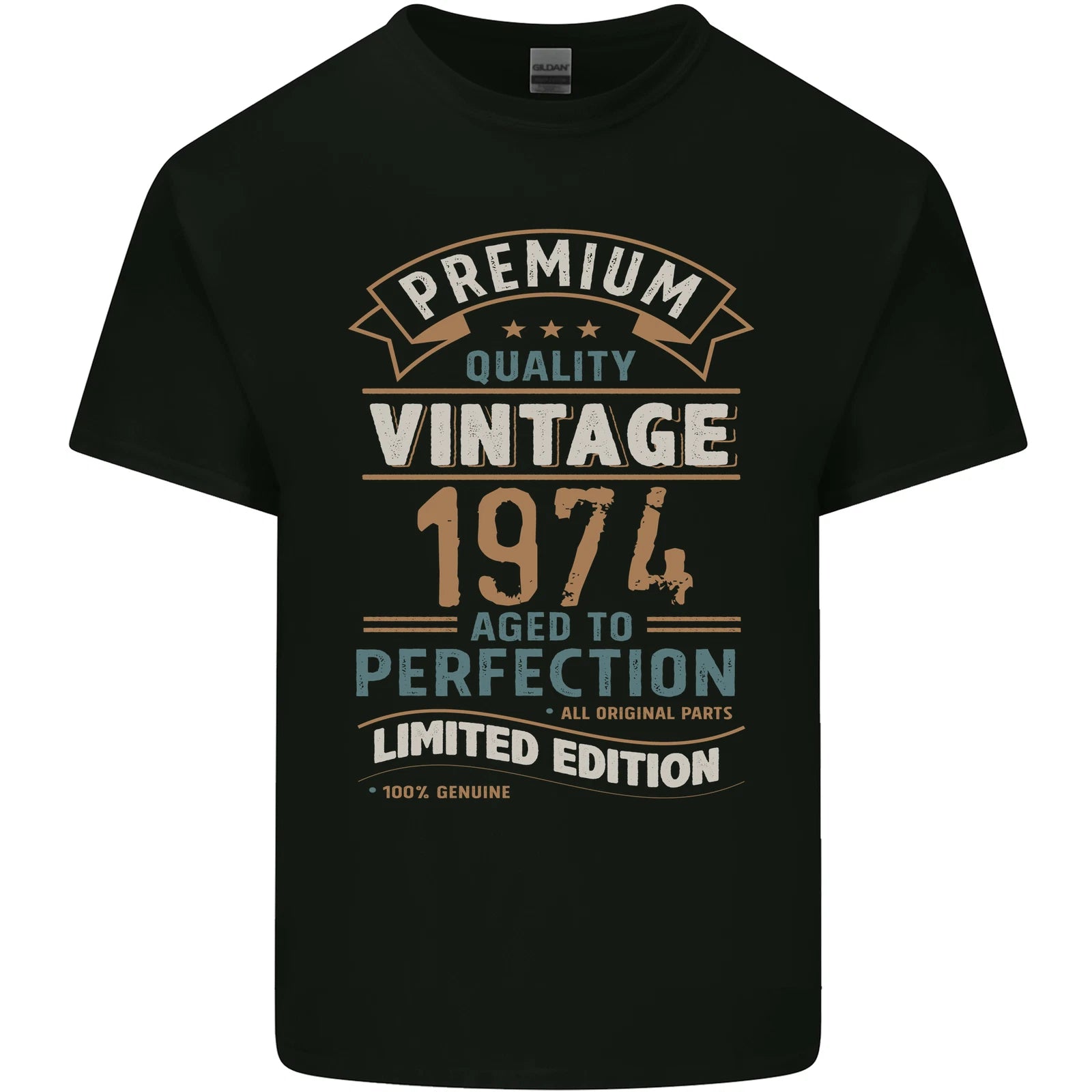Premium Vintage 52nd Birthday 1974 Mens Light Cotton T-Shirt