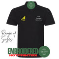 Gas Safe Polo Shirt Embroidered  Add Your Company Name Quality Workwear
