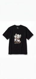 Uniqlo x KAWS T Shirt Mens Black Graphic Companion XX Logo Tee