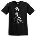 Vintage Artistic Figure T Shirt Unique Design Creative Style Casual Tee