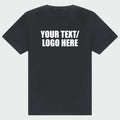 Personalised Canvas Unisex Heavyweight Washed T-Shirt Text Print Relaxed Fit Top