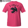 F-CAW-F Raven Graphic T-Shirt Urban Streetwear Bird Art Unisex Tee