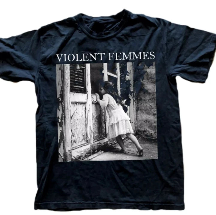 90s Violent Femmes band rare t shirt black tee Unisex graphic tee S-5XL