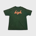Odd Future High T Shirt Mens XL Green OFWGKTA Domo Genesis Distressed Rap Tee
